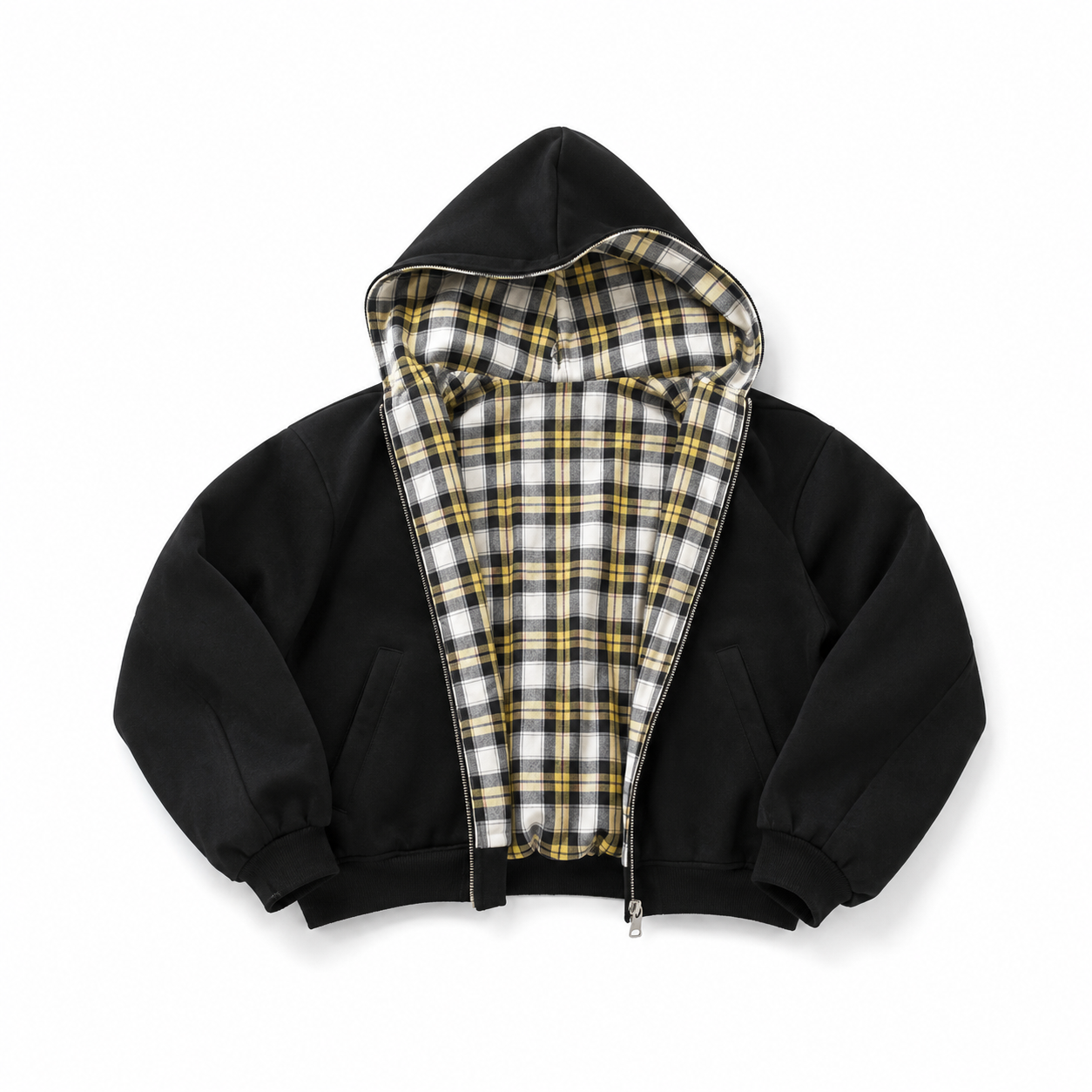 Reversible Zip Hoodie
