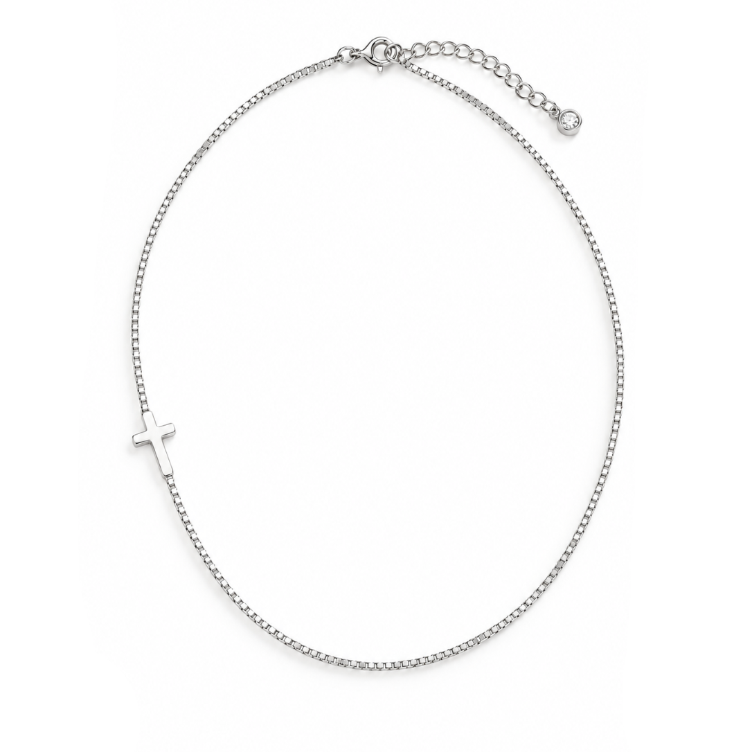Minimalist Cross Chain | Necklace