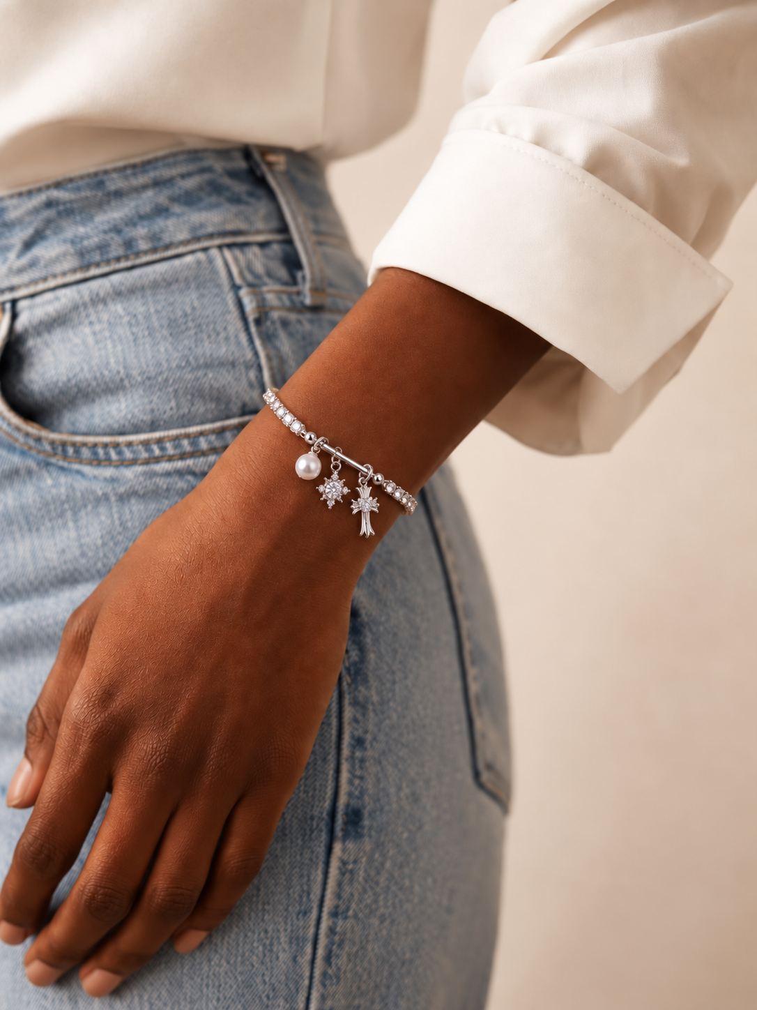 Light Luxury Cross |  Bracelet