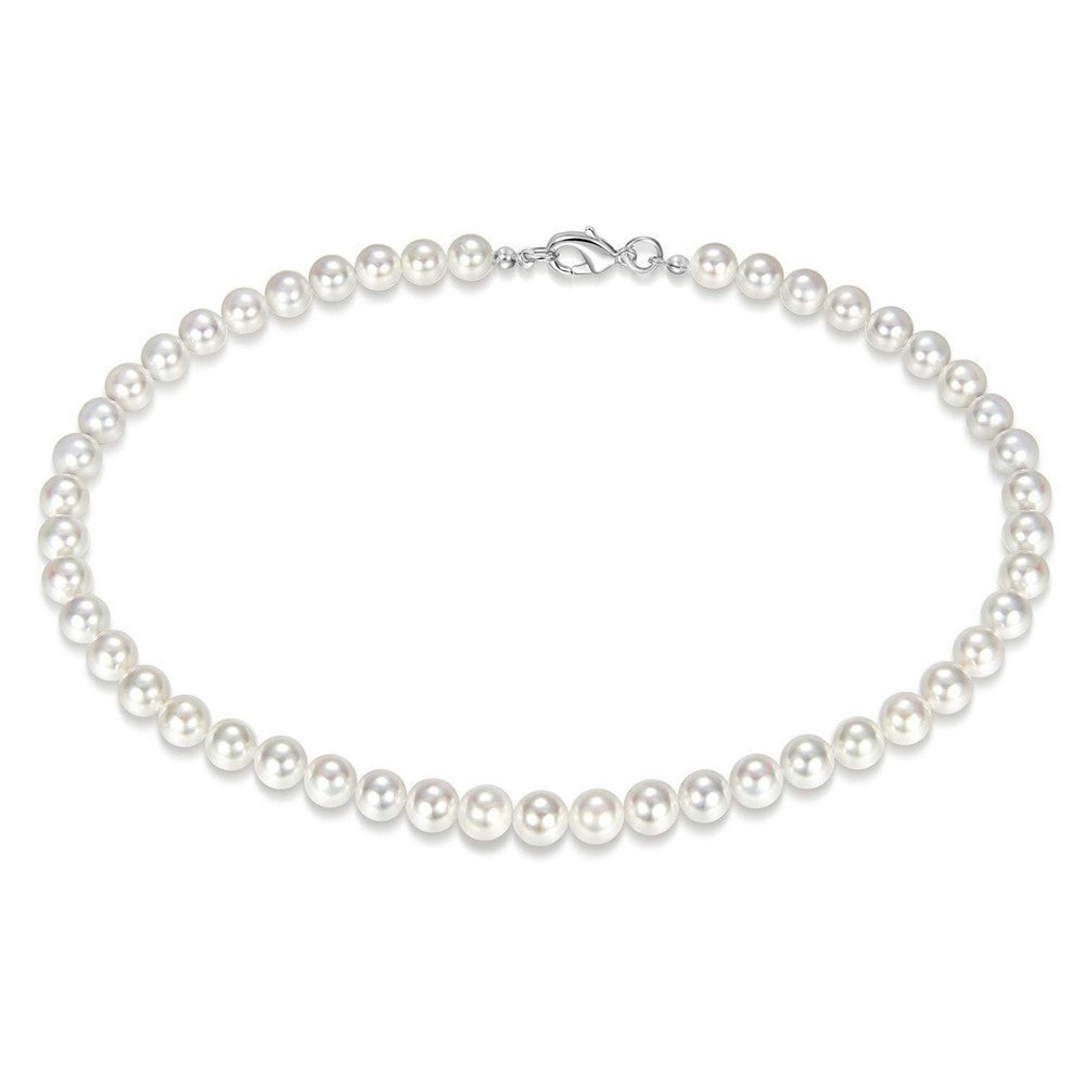 Round Pearl Clavicle | Necklace