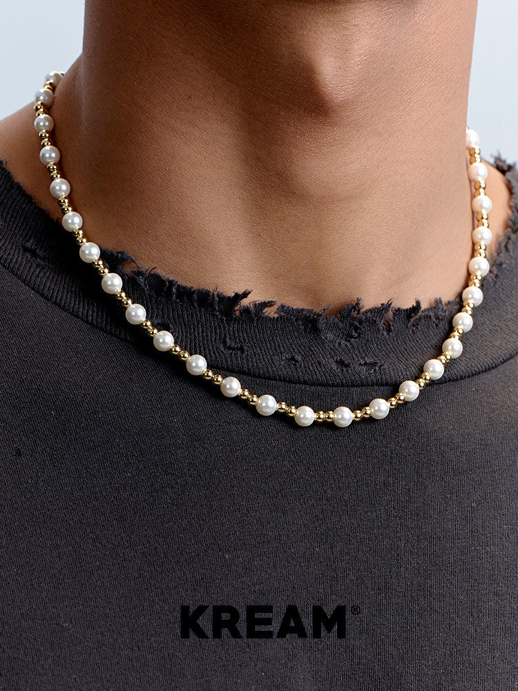Gold Plated Shell Pearl | Necklace