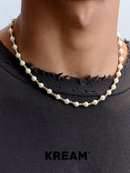Gold Plated Shell Pearl | Necklace