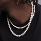 Round Pearl Clavicle | Necklace