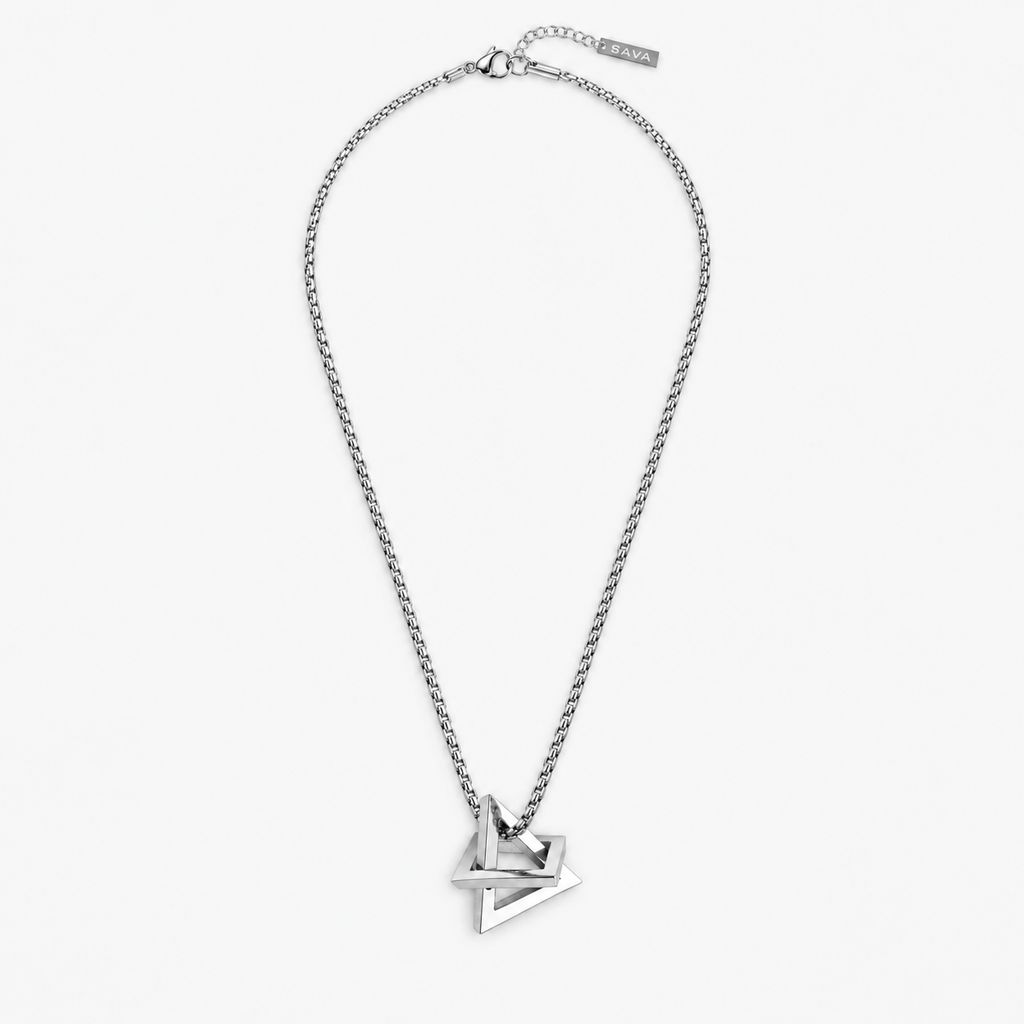Geometric Titanium | Necklace