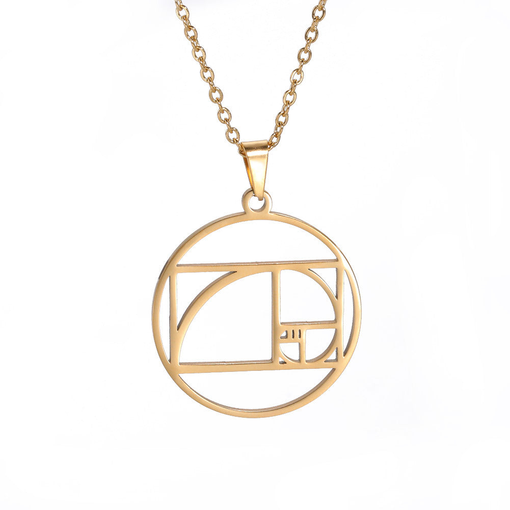 Geometric Cut-Out  |  Necklace