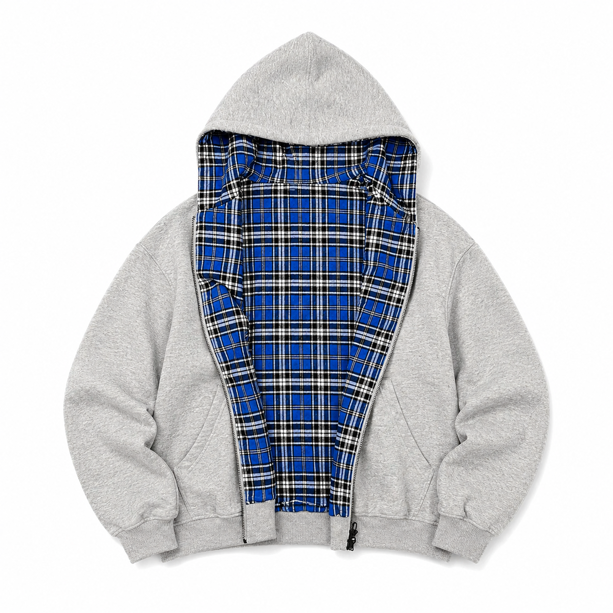 Reversible Zip Hoodie