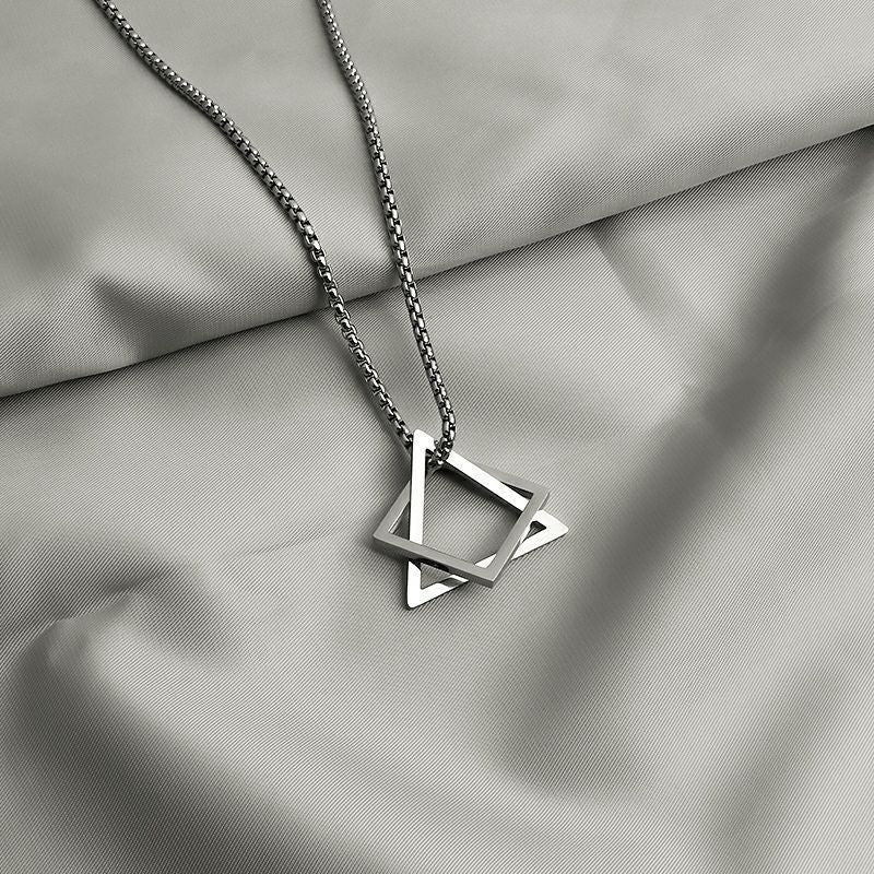 Geometric Titanium | Necklace
