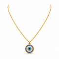 Colorful Zircon Round | Necklace