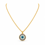 Colorful Zircon Round | Necklace