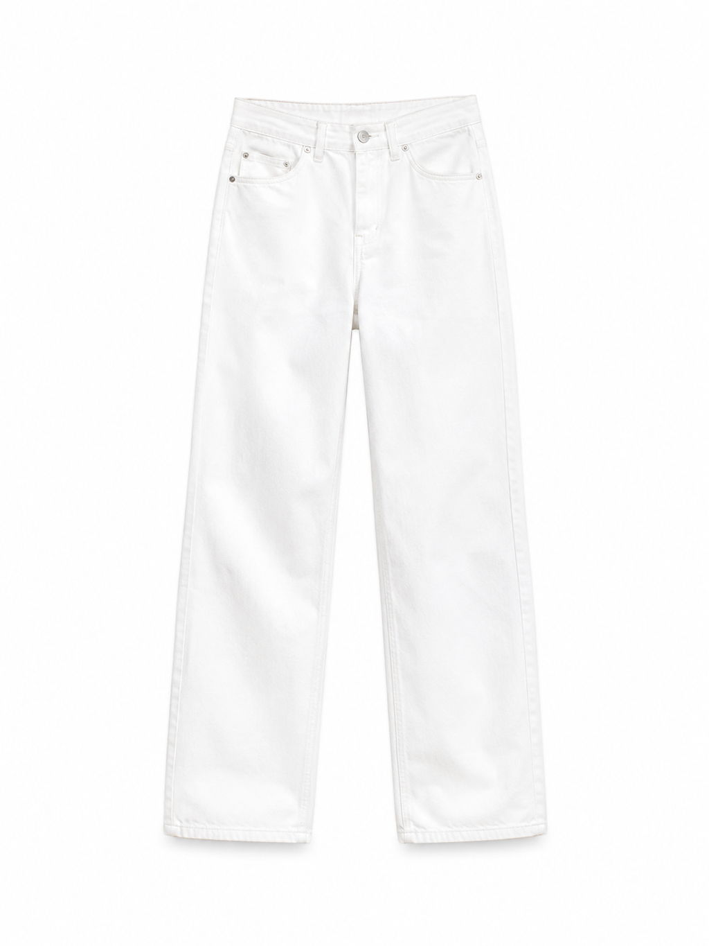 Straight Jeans White