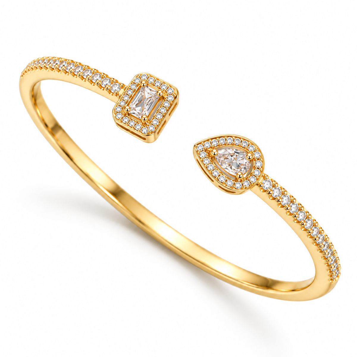 Zircon Open Bangle | Bracelet
