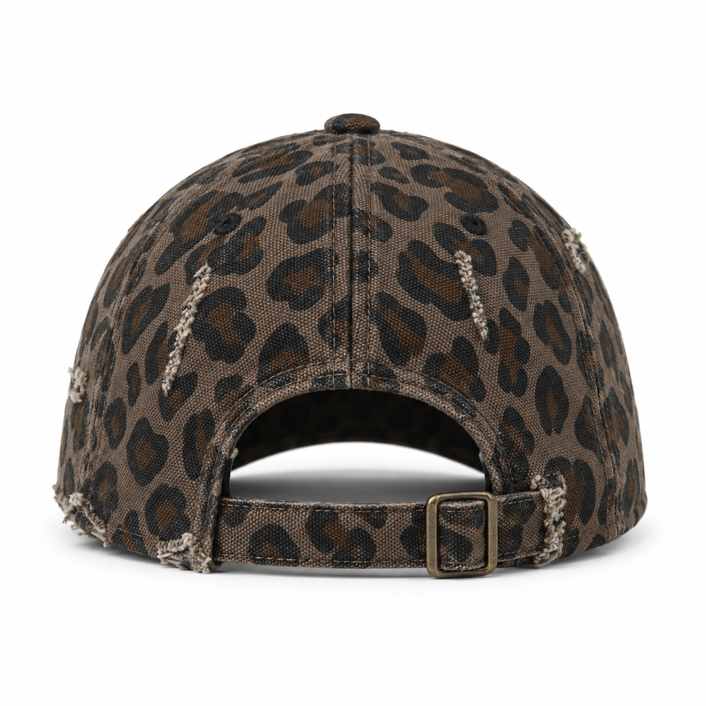 Leopard Washed | Baseball Cap