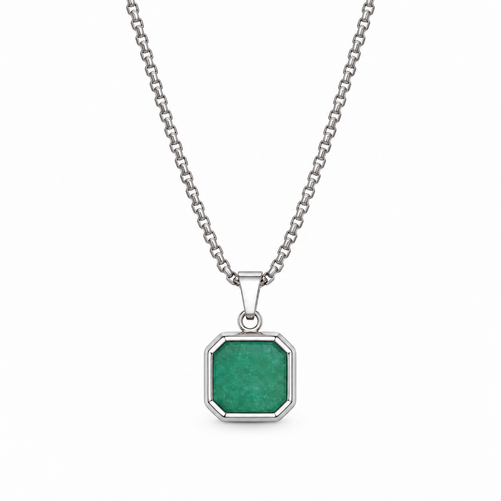 Green Geam | Necklace