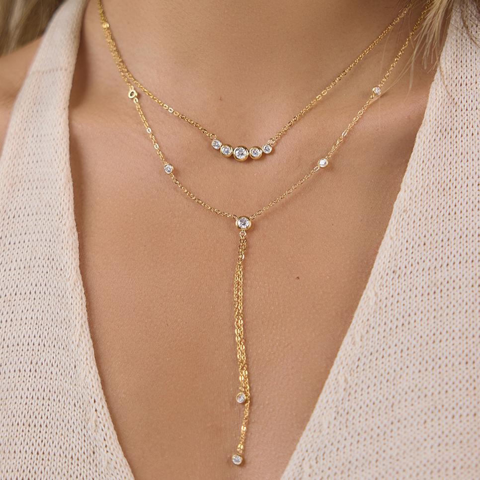 Diamond Pearl | Conjunto de Colar
