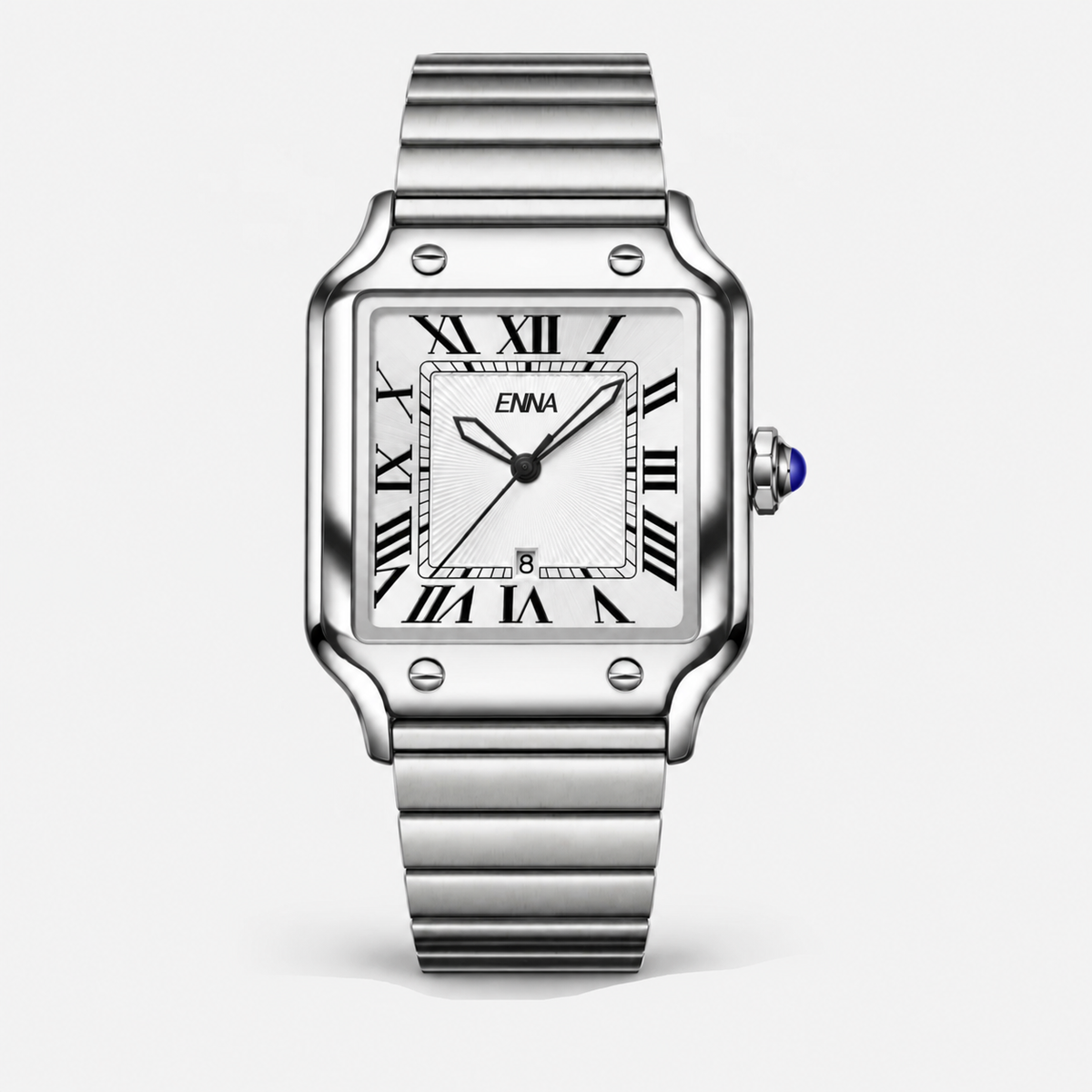 Vincente | Retro Silver Watch