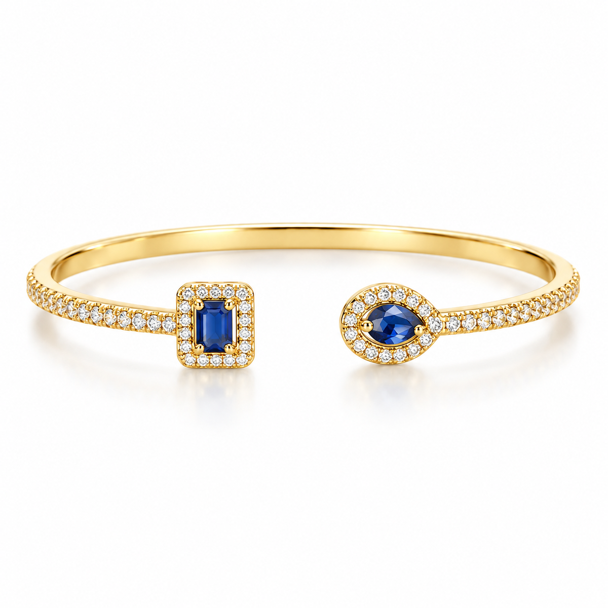 Zircon Open Bangle | Bracelet