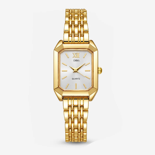 Sofia | Retro Gold Watch