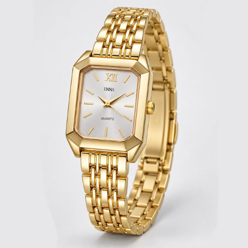 Sofia | Retro Gold Watch