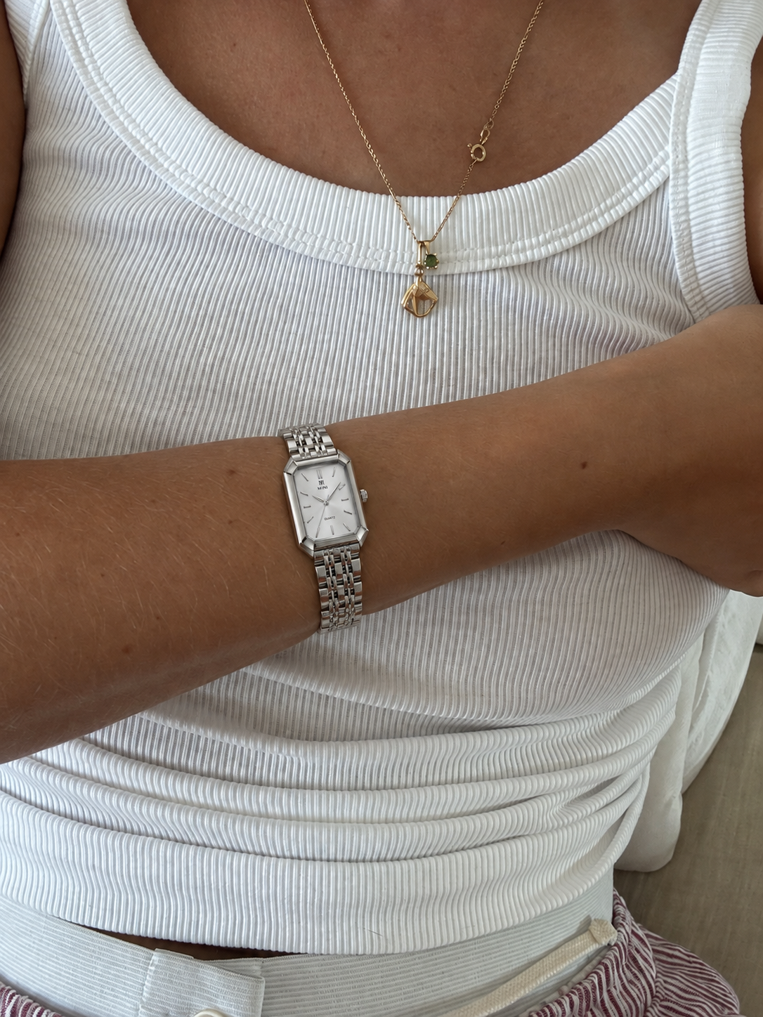 Mahara | Retro Silver Watch