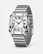 Vincente | Retro Silver Watch