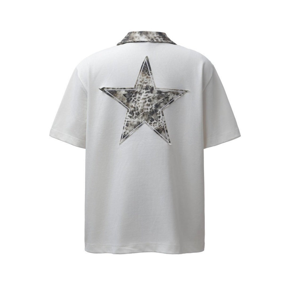 Star Short Sleeve Polo Shirt