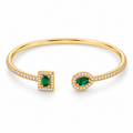 Zircon Open Bangle | Bracelet