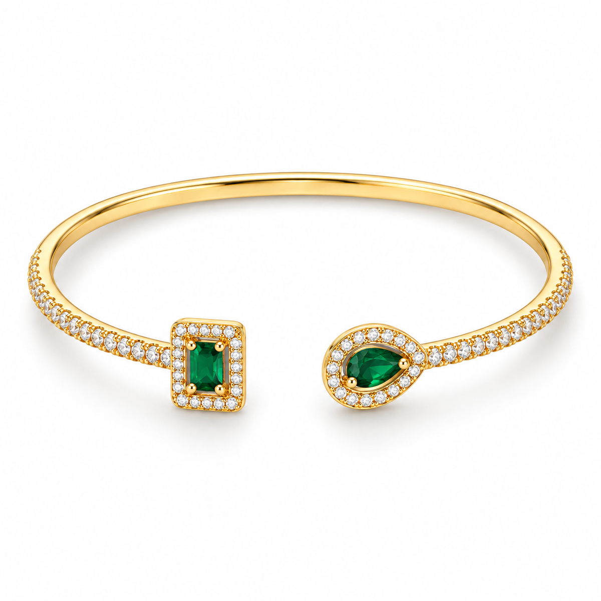 Zircon Open Bangle | Bracelet