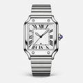 Vincente | Retro Silver Watch
