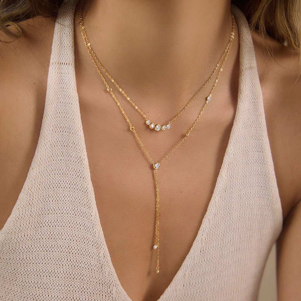 Diamond Pearl | Conjunto de Colar