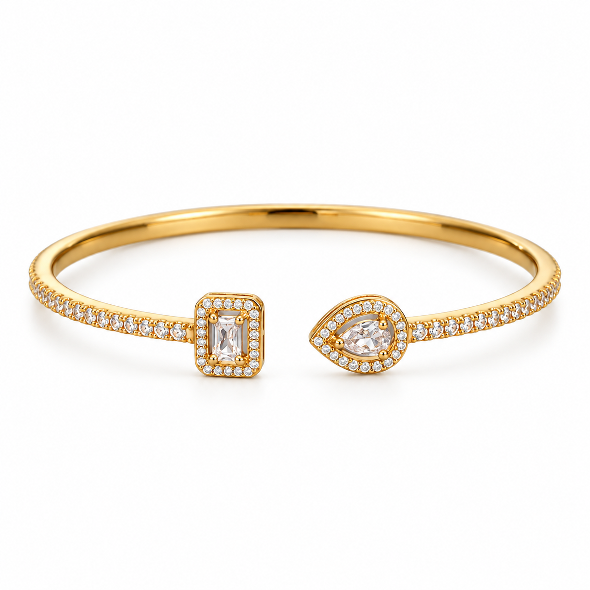 Zircon Open Bangle | Bracelet