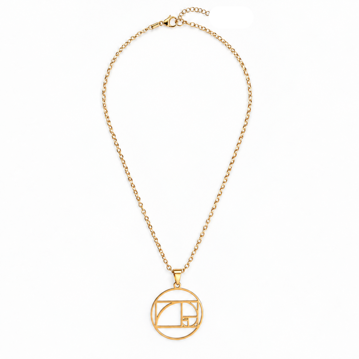 Geometric Cut-Out  |  Necklace