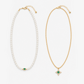 Green Pearl Set | Necklace