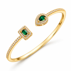 Zircon Open Bangle | Bracelet