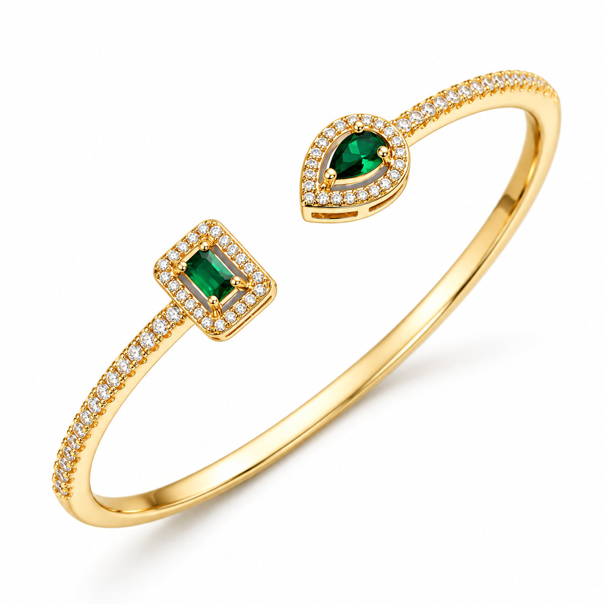 Zircon Open Bangle | Bracelet