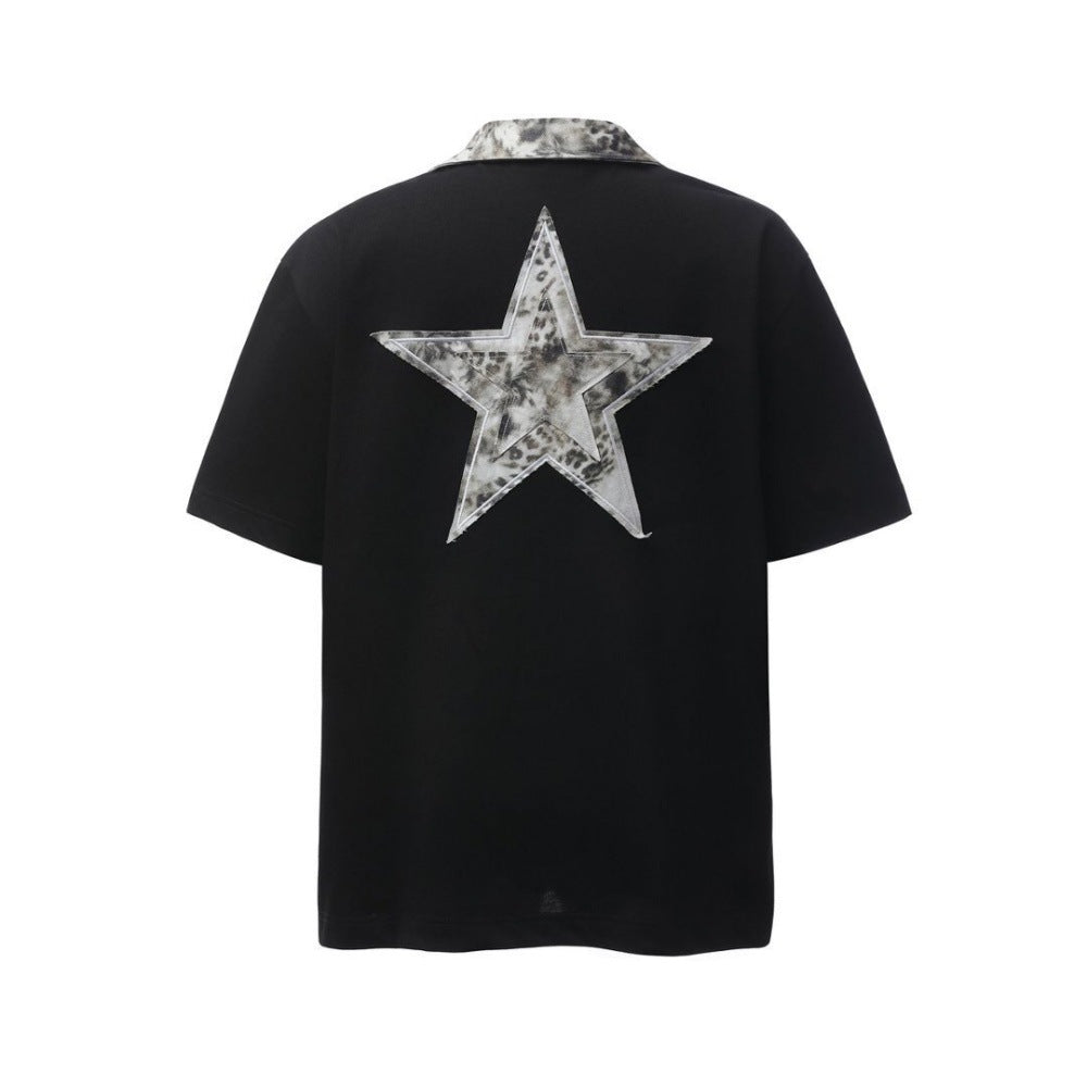 Star Short Sleeve Polo Shirt