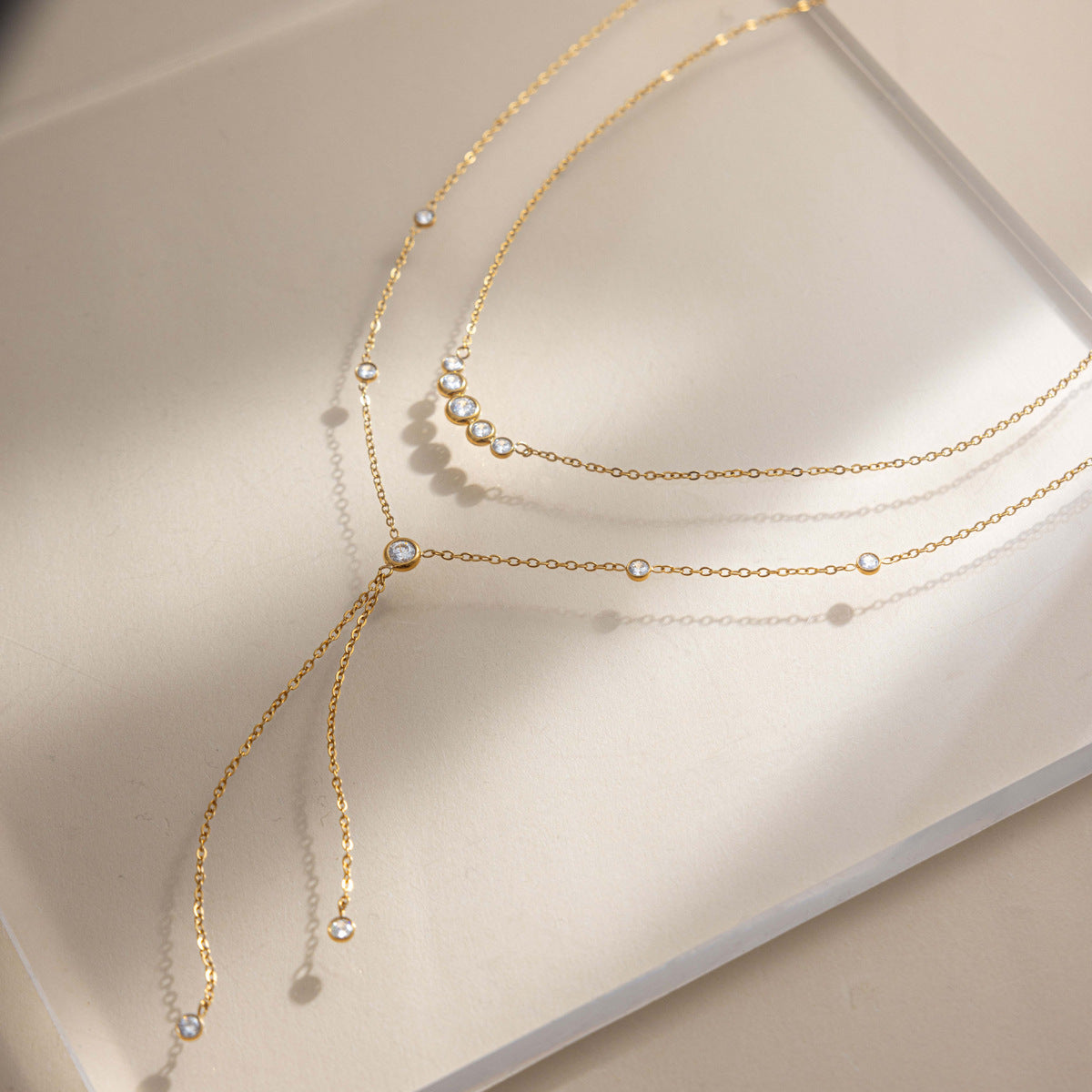 Diamond Pearl | Set Necklace