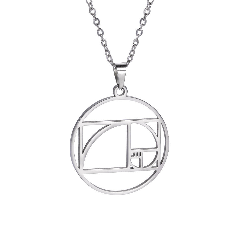 Geometric Cut-Out  |  Necklace