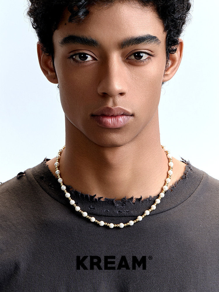 Gold Plated Shell Pearl | Necklace