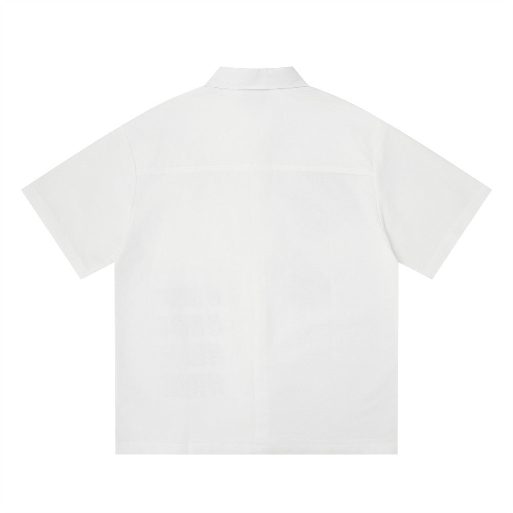 Printed casual short-sleeved